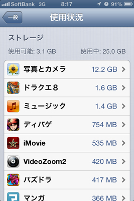 iPhone 4sでドラクエ8