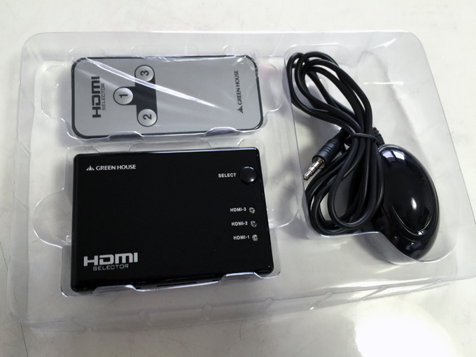 グリーンハウス HDMIセレクター