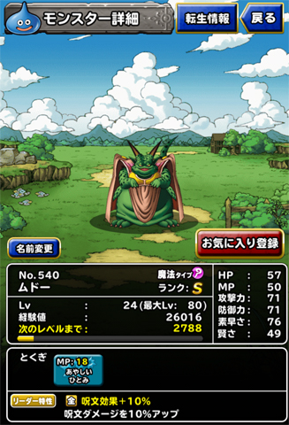 魔王ムドー
